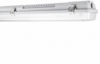 ARDEBO.de LEDVANCE DAMP PROOF HOUSING GEN 3 1200 P 2XLAMP I, Feuchtraumleuchte, T8-LED-Lampen, IP65, 220-240V, G13, grau (4099854118111)