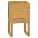 Badschrank 41x40x75 cm Massivholz Teak