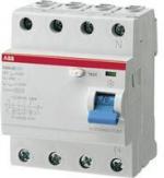 ABB F204A-100/0,3 FI-SCHALTER 4p. 100A 300mA, Typ A (2CSF204101R3900)