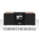 ARDEBO.de - DIRA S32i CD EWF Multifunktionales Stereo-Radio mit CD-Player DAB+ / FM / Internet / Bluetooth Holz