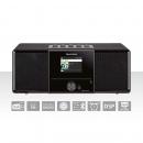 DIRA S32i CD EWF Multifunktionales Stereo-Radio mit CD-Player DAB+ / FM / Internet / Bluetooth Schwarz