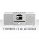 ARDEBO.de - DIRA S32i CD EWF Multifunktionales Stereo-Radio mit CD-Player DAB+ / FM / Internet / Bluetooth Weiß