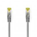 ARDEBO.de - Cat 8.1-Netzwerkkabel | S/FTP | RJ45 Stecker | RJ45 Stecker | 10.0 m | Rund | LSZH | Grau | Label