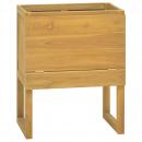 Badschrank 60x40x75 cm Massivholz Teak