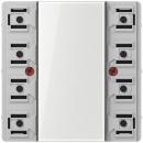 ARDEBO.de Jung LS5094TSM KNX Tastsensor-Modul Universal, 4fach, cremeweiß, LS 990 & LS design