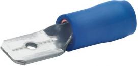 ARDEBO.de Klauke 830 Flachstecker isoliert, 1,5-2,5 mm², blau, 100 Stck.