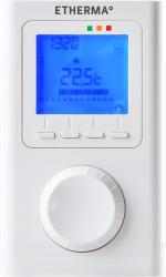 ARDEBO.de Etherma ET-14A Funk-Raumthermostat mit Uhr, LCD-Anzeige und Wochenprogramm (40595)