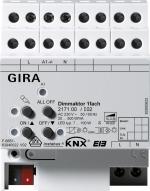 ARDEBO.de Gira 217100 KNX Dimmaktor 1fach, 20 - 500 W/VA, 4TE