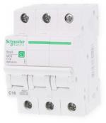 ARDEBO.de Schneider Electric R9F24316 Leitungsschutzschalter Resi9, 3-polig, 16A, Charakteristik C