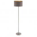 ARDEBO.de Eglo Maserlo Stehlampe, E27, IP20, cappuccino/gold (95172)