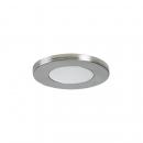 ARDEBO.de Brumberg X-FLAT LED-Einbau- / Anbaudownlight, 2,6W, 185lm, 3000K, nickel (12164153)