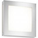 ARDEBO.de CMD Wandleuchte mit Bewegungsmelder 116/LED/BM, 12W, 1200lm, 3000K, edelstahl (116/LED/BM)