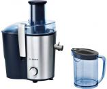 ARDEBO.de Bosch MES3500 EntsafterVitaJuice 3, 700 W, Edelstahl-Microsieb, 2 Schaltstufen, schwarz/blau