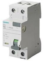 ARDEBO.de Siemens 5SV3312-6 FI-Schutzschalter, 2-polig, Typ A, 25A, 30mA, 230 V