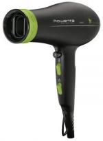 Rowenta Eco Intelligence CV6030 Haartrockner, 1500 W, 2 Gebläsestufen, Aufhängeöse, schwarz/grün