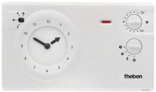 Theben Ramses 722 Analog-Uhrenthermostat, weiß (7220030)