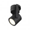 SLV OCULUS Indoor LED Wand- und Deckenaufbauleuchte, DIM-TO-WARM, 2000-3000K, schwarz (1004664)