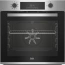 ARDEBO.de Beko BBIE12300XFP EEK: A Einbaubackofen, 60 cm breit, 72 L, SteamShine, Teleskop-Auszug, Pyrolyse, edelstahl