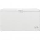 ARDEBO.de Beko HSM46740 Stand Gefriertruhe, 155,5 cm breit, 451 L, LED Illumination, Türschloss, weiß