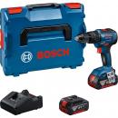 Bosch (0615990M0E) GSB 18V-55 Akku Schlagbohrschrauber, 2x 3,0Ah