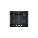 Bosch PRP6A6B70D Serie 8 Autarkes Gaskochfeld, 60 cm breit, Glaskeramik, FlameSelect, schwarz