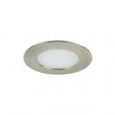 Brumberg LED-Einbaudownlight IP44, 5W, 400lm, 2900K, nickel matt (12127153)