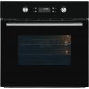 Exquisit EBEP697-H-030 Einbaubackofen, 60 cm breit, 70L, Grill, 11 Funktionen, Versenkknebel, Timer, schwarz