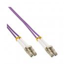 InLine® LWL Duplex Kabel, LC/LC, 50/125µm, OM4, 20m (88523P)