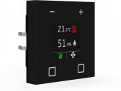 MDT KNX Raumtemperaturregler Smart 55, schwarz matt (SCN-RTR55S06.01)