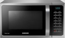 Samsung MC28H5015AS Stand Mikrowelle, 900 W, 28 L, 6 Leistungsstufen, Grill, Heißluft, ECO-Modus, Timer, silber