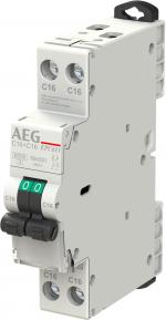 ARDEBO.de AEG EPC611B16 Leitungsschutzschalter UC B, 16A, 2p, 230V, 6kA, 1TE (4TQA694275R0000)