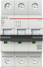 AEG EN63B32 Leitungsschutzschalter AC B, 32A, 3p, 400V, 3TE (2CDS253088R0325)