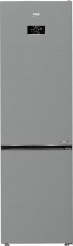 Beko B5RCNE406HXB1 Kühl-Gefrierkombination, 60 cm breit, 355 L, NoFrost, AeroFlow, SmoothFit, 0°C-Zone, Harvest Fresh, Edelstahloptik