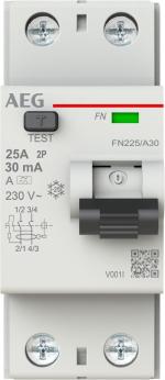 AEG FI-Schutzschalter A 2p 230V 40A 0,03A 2TE REG (2CSF702156R1400)