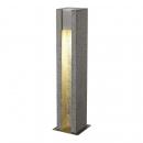 ARDEBO.de SLV Arrock Slot Outdoor Granit Standleuchte, LED GU10 51 mm, IP44 , eckig, 4W LED, grau (231440)