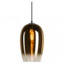 ARDEBO.de SLV PANTILO OVAL PD Pendelleuchte, E27, max. 15W, Glas, gold (1006403)