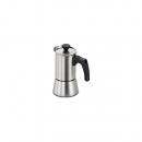 Bosch HEZ9ES100 Espressokocher, 4 Tassen, 200 ml, induktionsgeeignet, wärmeisolierter Griff, edelstahl