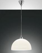 Fabas Luce Nice Pendelleuchte, 60W, E27, weiß (2908-45-102)