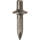 DEWIT Fixpin 4x14mm, großer Kragen, geriffelter Schaft (200 ST)