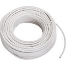 Meinhard-Kabel PVC-Leitung H05VV-F 5G2,5 weiß, 50m Ring (50 m)