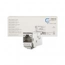 ARDEBO.de Metz Connect E-DAT modul Cat.6A 8(8) Buchse, T568A (130910-Z)