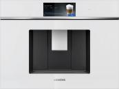 Siemens CT718L1W0 iQ700 Einbau-Kaffeevollautomat, 455x594x385mm, TFT-Full-Touchdisplay Pro, Home Connect, Wassertank, weiß