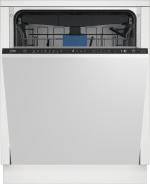 Beko BDIN38450 Vollintegrierter Geschirrspüler, 60 cm breit, 14 Maßgedecke, WaterSafe+, 8 Programme, LCD Display, Besteckschublade