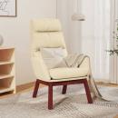 ARDEBO.de - Relaxsessel Creme Stoff