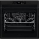 ARDEBO.de AEG BPE748380T A++ Einbaubackofen, 60 cm breit, 71L, Pyrolyse, WLAN-fähig, Grillfunktion, Kindersicherung, Kühlgebläse, schwarz matt