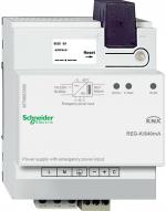 ARDEBO.de Schneider Electric MTN683890 KNX Spannungsversorgung REG-K/640 mA mit Notstromeingang, lichtgrau