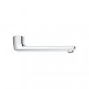 ARDEBO.de GROHE Gussauslauf, 175 mm, schwenkbar, arretierbar, Laminarstrahlregler, chrom (13380000)