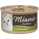 Miamor Dose Pastete Kaninchen 85 g (Menge: 12 je Bestelleinheit)