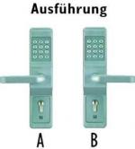 ARDEBO.de effeff 495108----91B87 Codeschloss Ausführung B, 38-50 mm, silber