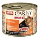 Animonda Cat Carny Adult Rind & Huhn 200g (Menge: 6 je Bestelleinheit)